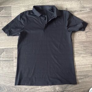 Lululemon men’s black polo shirt